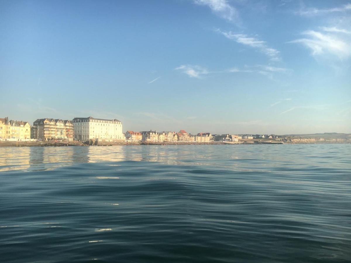 Joli Studio Proche Plage Et Centre Avec Parking Wimereux Bagian luar foto